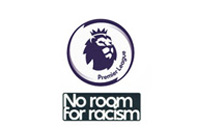 Premier League Badge&no room for racism Patch